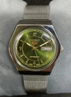 Vintage Refurbished Seiko 5 Automatic Day/Date Japan Men's Wrist Watch