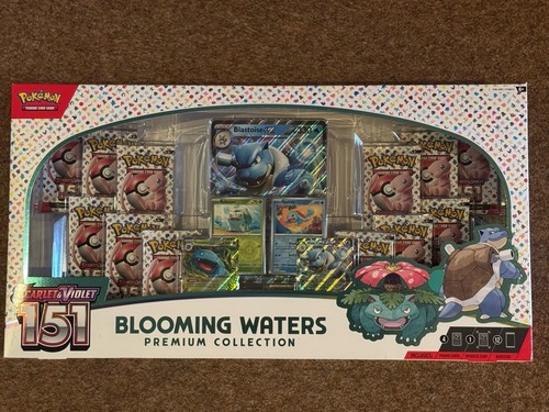 Pokemon TCG 151 Blooming Waters Premium Collection π₯ π π¬π§ - Picture 1 of 4