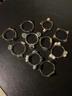 Mixed Lot Of 10pcs Costume Jewelry Bracelets Vintage Fashion Fun Wearables