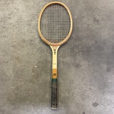 Vintage Bancroft Wooden Tennis Racquet Court King