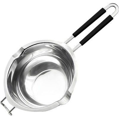2 Piece Mold Set Chocolate Melting Cookware 1200ml Stainless Steel Boiler System