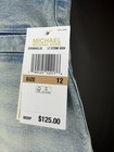Michael Kors Women’s Selma Crop Wide Leg Jeans Size 12 (MSRP 125) — photo 3