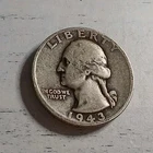 1943-S Washington Quarter 90% Silver