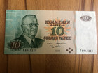 Finnland 10 Markkaa 1980 Paasikivi UNC Unzirkuliert Druckfrisch