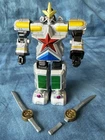 Bandai Power Rangers Vintage 1996 Deluxe Super Zeo Megazord Zord 5.5” W/Swords*
