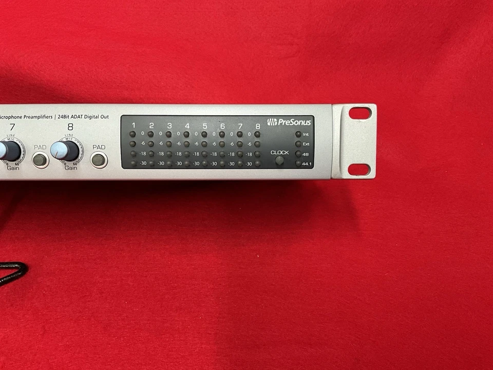 PreSonus DigiMax D8 8 Channel 24 Bit Resolution Microphone Preamp - Image 4 of 4