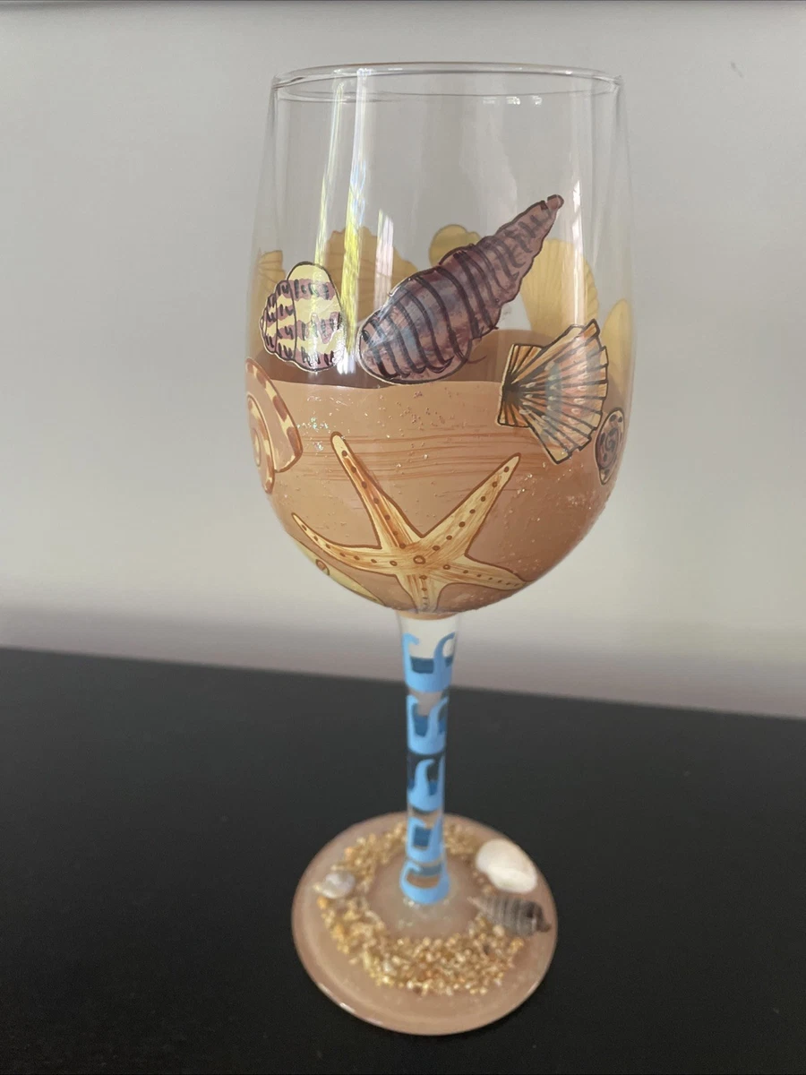 Hand Painted Wine Glasses for sale - eBay