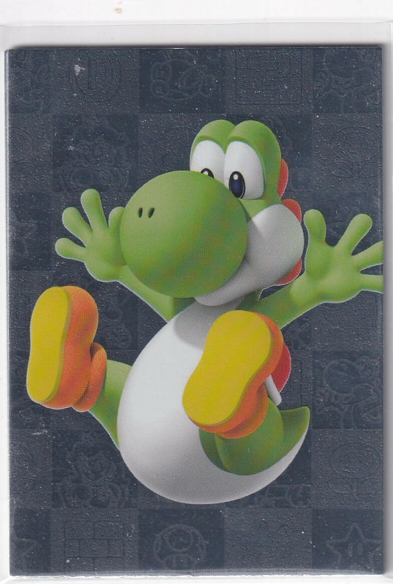 Panini Super Mario Trading Cards Karte Nr. 169 Silver Card Yoshi