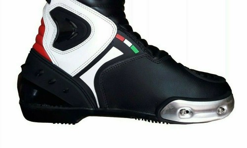 Stivali Moto Pista Racing Slider Cambiabile Tecnico Perfessionali Con Protezioni - Foto 4 di 4
