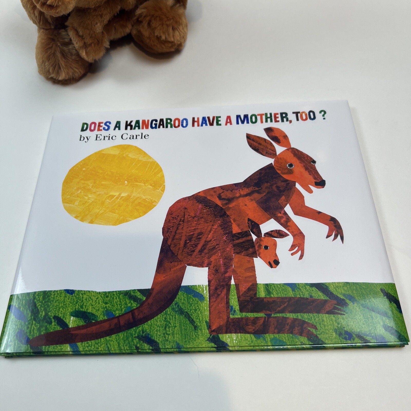 NEW Kohls Cares Kangaroo Plush The World of Eric Carle Stuffed Animal Toy & BOOK