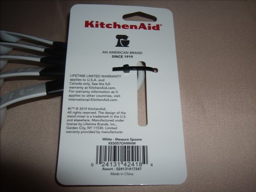 KitchenAid Measuring Cup/Spoon Set 9 Piece Soft Handles Secure Grip Brand New! - Picture 4 of 6