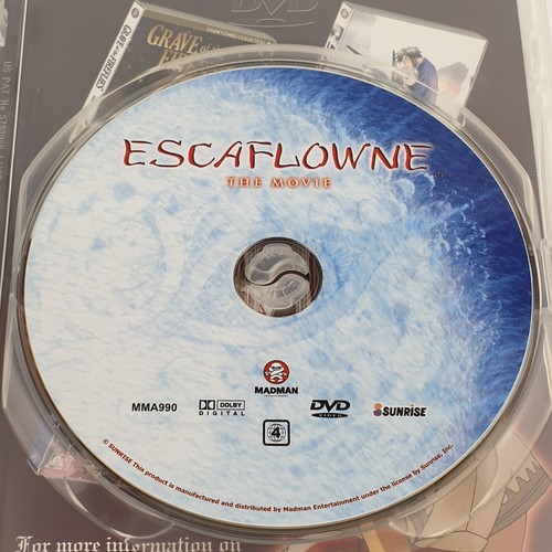 ESCAFLOWNE The Movie Vtg Anime Manga Film DVD MADMAN PAL 4 2002 Japan Fantasy Vg - Picture 6 of 6