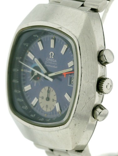 OMEGA SEAMASTER JEDI CHRONOGRAPH 176.005 LEMANIA 1040 VINTAGE LUXURY WATCH - Foto 5 di 10
