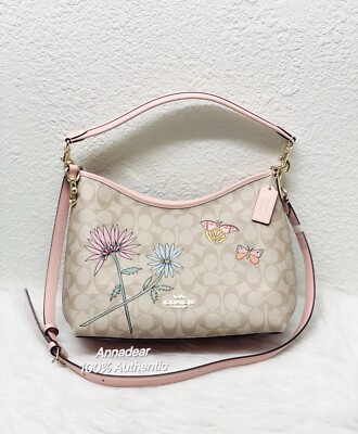 COACH X Observed By Us Laurel Shoulder Bag In Signature Canvas