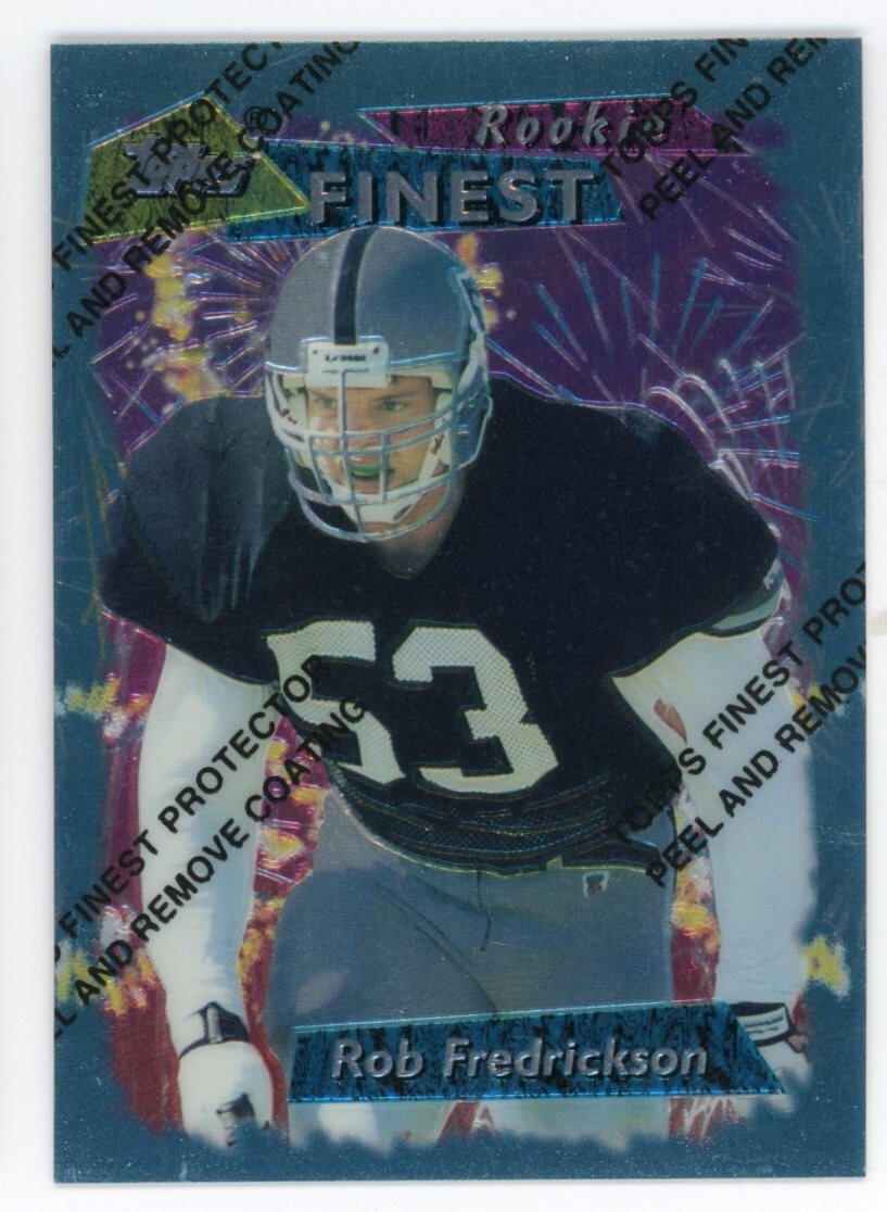 1995 Topps Finest Rob Fredrickson #158