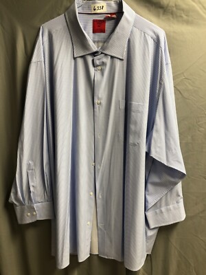 Men's Proper Sport Blue Check 4 Way Stretch Dress Shirt Size 6XL | eBay Men's Proper Sport Blue Check 4 Way Stretch Dress Shirt Size 6XL | eBay