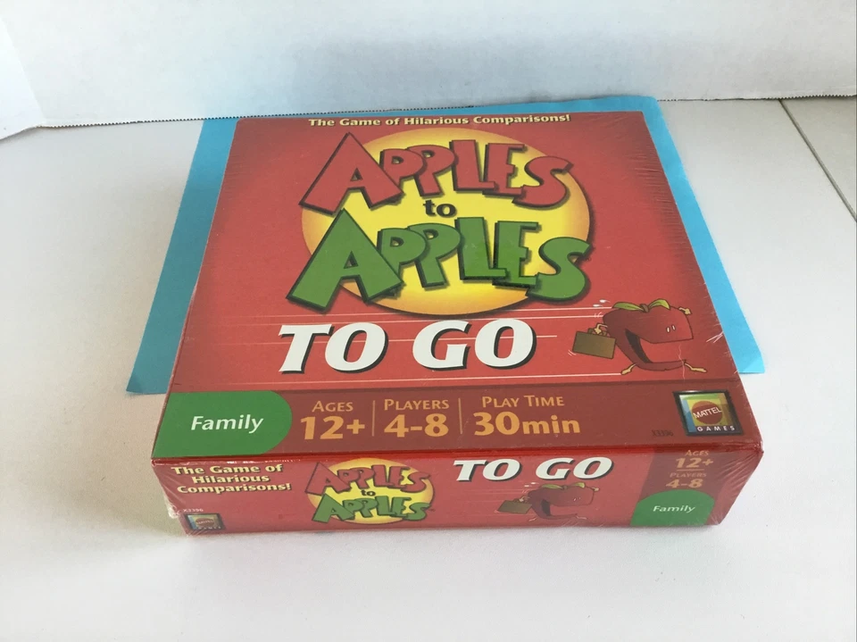 Mattel Apples to Apples To Go Party in a Box Family Card Game  - Image 2 of 3