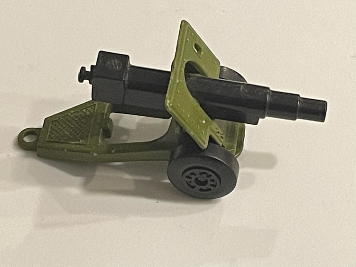 1977 Matchbox Lesney No. 32 Field Gun Artillery Cannon Green Black