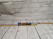 E film Lenexa 423 MAV Lithographed Clockwork Wind Up Tin Toy Train Set