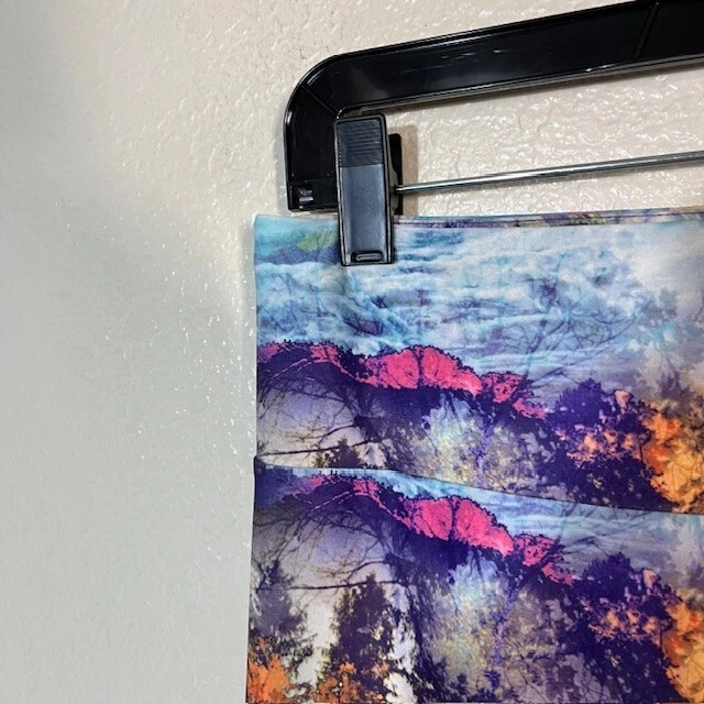 Leggings Onzie para mujer pequeños medianos coloridos arte yoga recortados 19" Foto 2 de 4