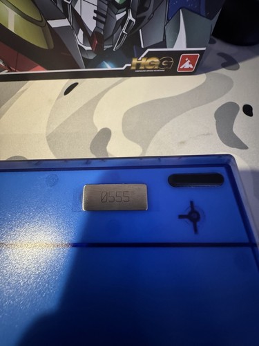 Higround x Gundam Wing Base 65 Admiral Blue Keyboard - Picture 4 of 5