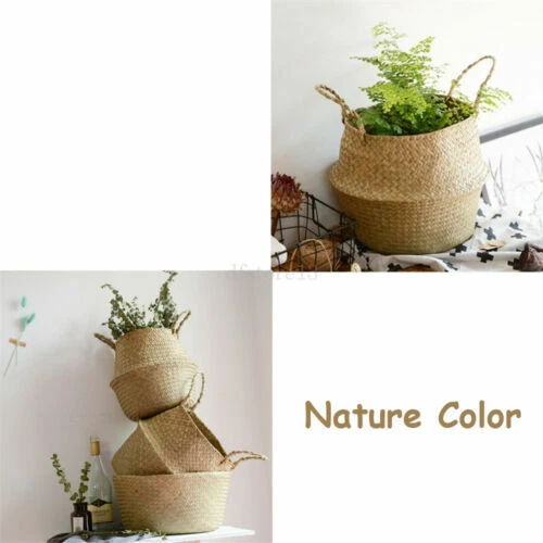 Paniers de rangement bambou pour la maison