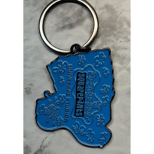 Spongebob Schwammkopf Schlüsselanhänger Universal Studios "Joe" emailliert Key Ring - Bild 2 von 5