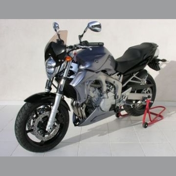 Bulle Ermax Mini Fazmax 30 cm pour réduire la pression du vent sur Yamaha FZ6