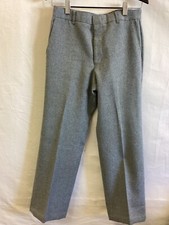 Vintage Levis Tailored Action Grey zip Slacks mens sz 33 Waist