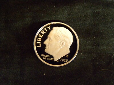 2020 S Roosevelt Silver Proof Dime 10c US Coin Ten Cents 99.9% Silver