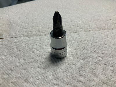 Wright Tool 3/8'' Dr. P2 Phillips Screwdriver Bit and Socket 3266