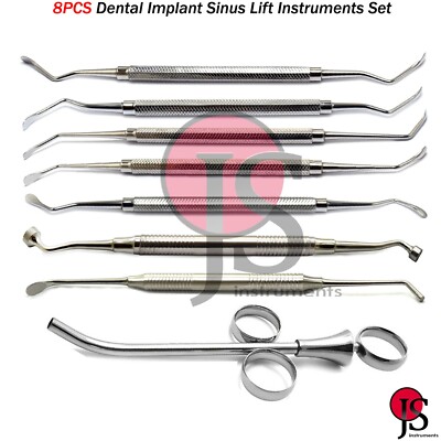 Dental Sinus Lift Elevator Bone Graft Scoop Packer Implant Bone Grafting Syringe