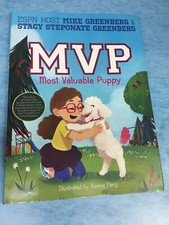 MVP: Most Valuable Puppy by Mike Greenberg Hardcover Book Free Shipping!