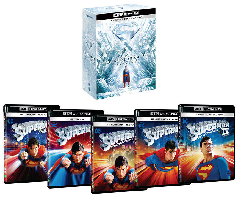 Blu-ray - The Superman Collection (5 filmes) - Edição Amaray