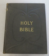 Holy Bible - vintage Holman 20th Century Edition Black KJV Marginal References