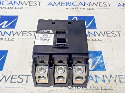 Square D Q2L3150 150 Amp 3 Pole 240 VAC Circuit Breaker Q2L tested