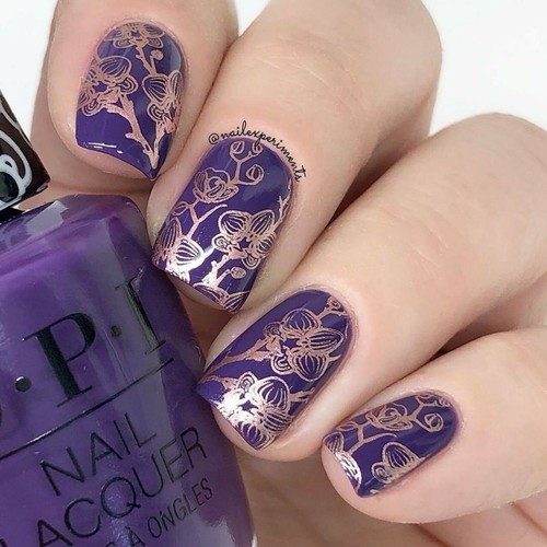 Whats Up Nails - Roses are Gold Stamping Polish (Rose Gold), Nail Polish - 第 7/12 張圖片