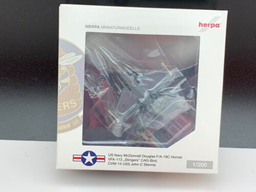 Herpa Flugzeug 552981 Miniaturmodelle Flugzeug 1/200. Nie ausgepackt. Top  - Afbeelding 1 van 3