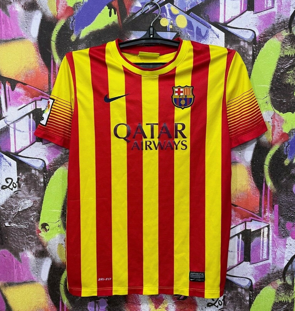 Barcelona 2013 2014 Away Shirt Spain Football Soccer Jersey