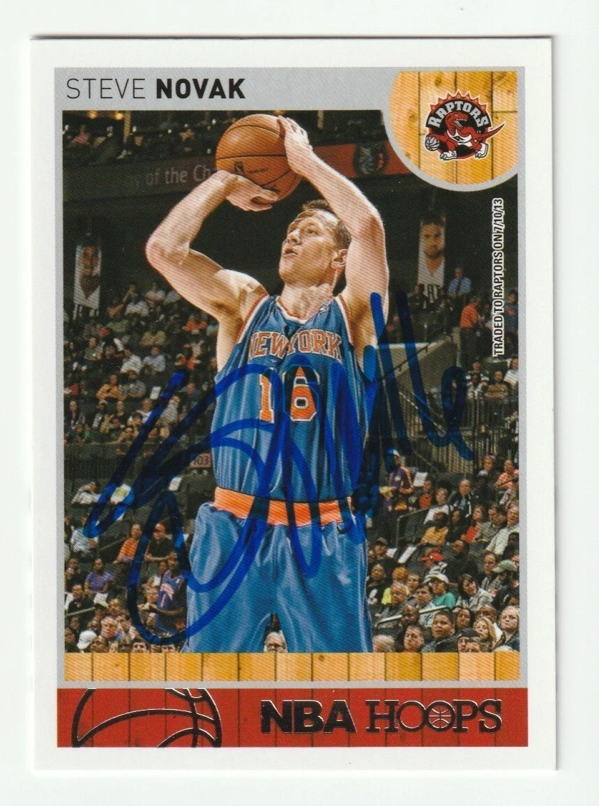 Steve Novak trading card