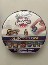 New Sealed Zuru SERIES 3 Mini Brands COLLECTORS CASE with 5 Exclusives