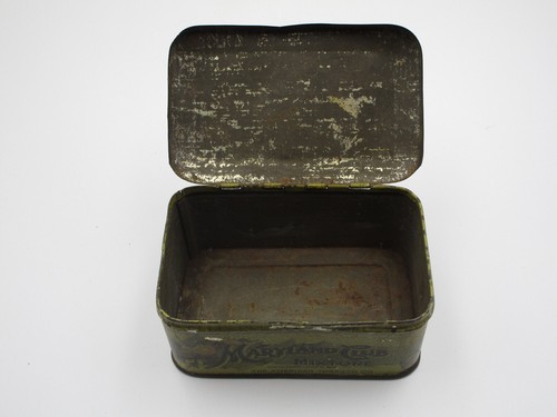 Maryland Club Original Mixture Vintage Tobacco Tin Empty Small Box - Picture 8 of 11