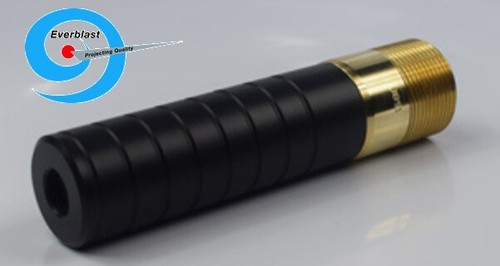 Tungsten Carbide, venturi style, sand blast nozzles. Brass 1-1/4" fine threads. - Picture 6 of 13
