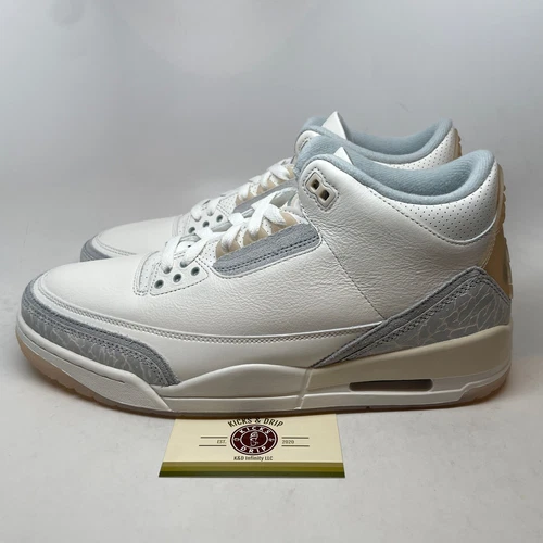 Nike Air Jordan 3 lll Retro 'Ivory White' Craft Maniere Eminem sz 9 - 13 NEW!