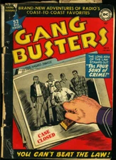 GANG BUSTERS #15-PRE CODE CRIME ART-GOLDEN AGE!!! FR/G