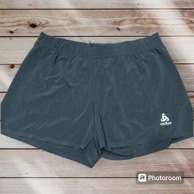 Odlo Zero Weight Shorts Women s Size Large Black 322081