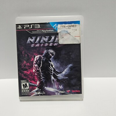 Ninja Gaiden 3 - PS3 (Sony PlayStation 3, 2012) Disc EUC