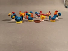 Flamingos, Peacocks, Swans and Chickens!  Porcelain French Feves   You Pick