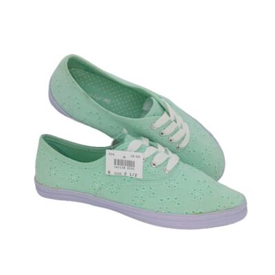 American Eagle Girls NEW w/Tags Mint Green Casual Sneakers - sz. 2 1/2