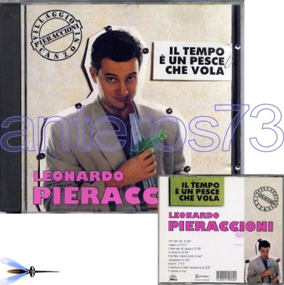 LEONARDO PIERACCIONI ''IL TEMPO E' UN PESCE'' RARO CD 